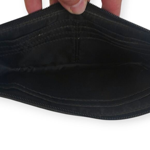 Coach Black Genuine Leather Wristlet Wallet Purse - Picture 5 of 9